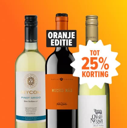 Wijn deals met korting tot 25%
